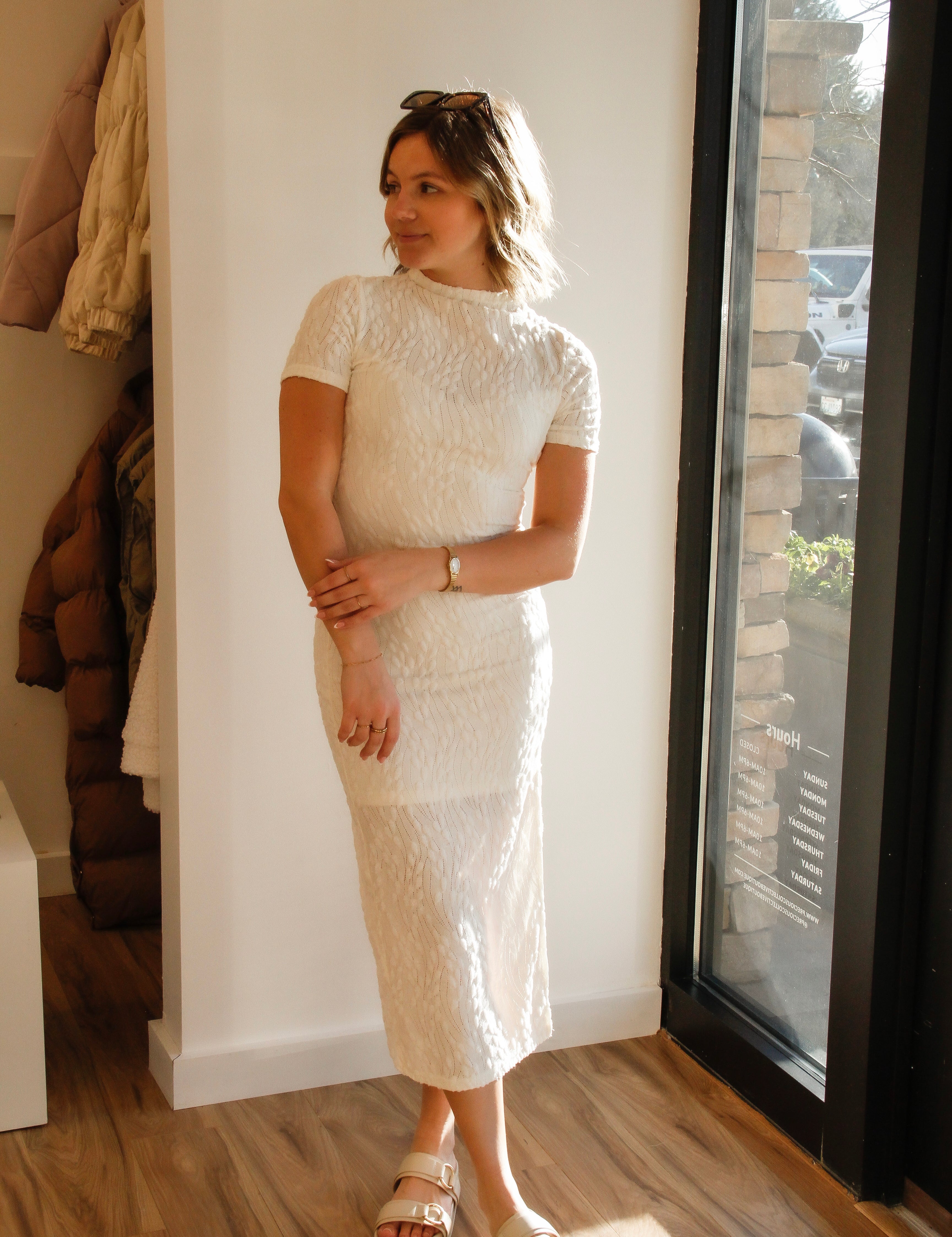 Lost and Wander Misty Haze Midi Dress
