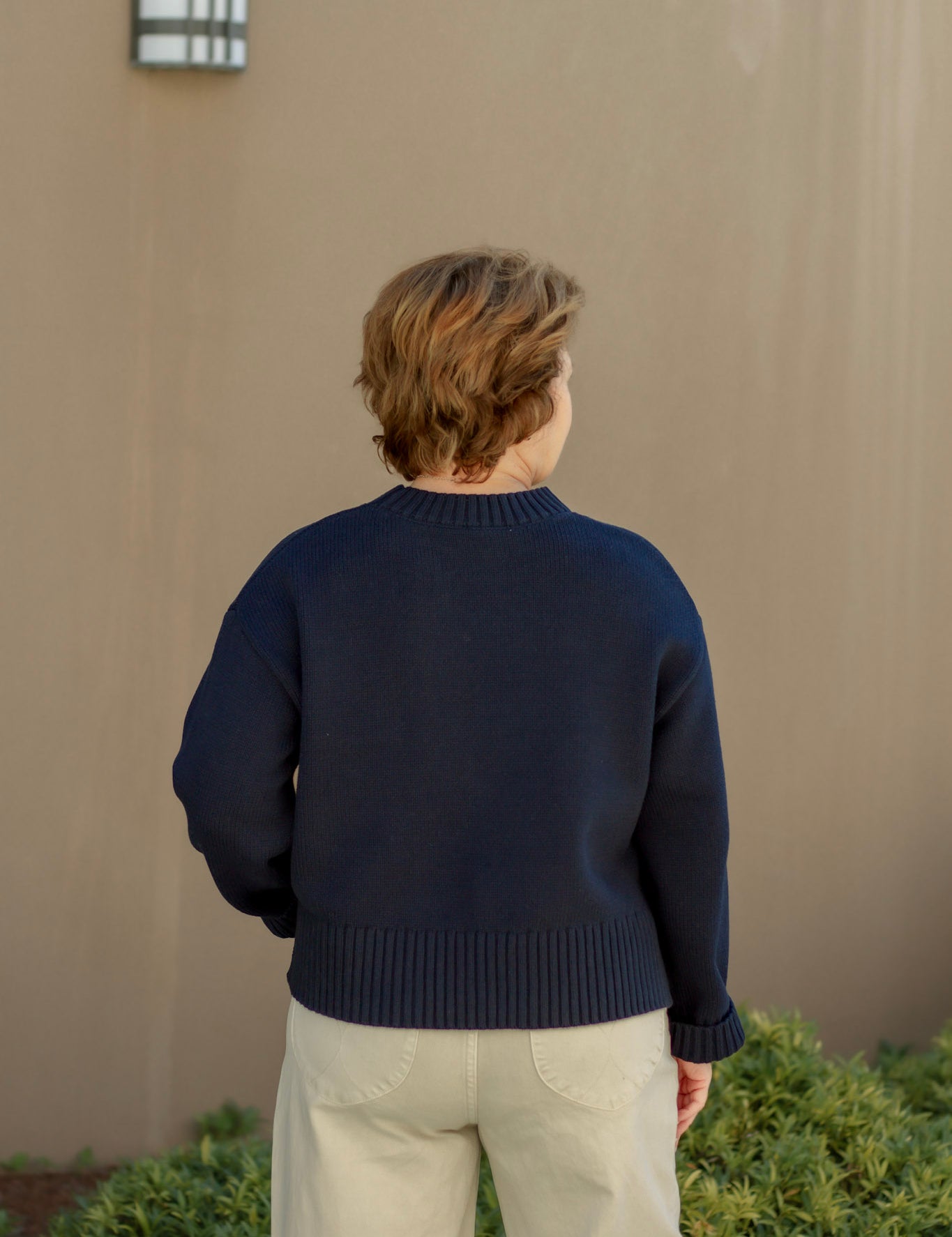 Asher Sweater - Navy