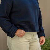 Asher Sweater - Navy