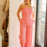 Lost and Wander Pink Garnet Jumpsuit