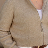 Nia Zip-Up Sweater