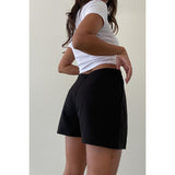 Low Rise Tencel Shorts