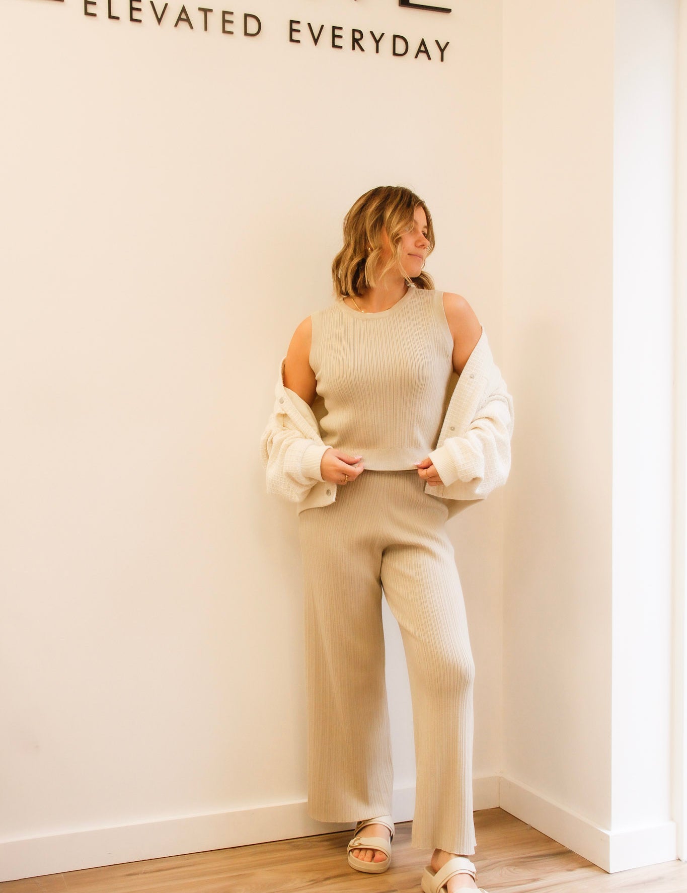 Giesele Knit Rib Pant