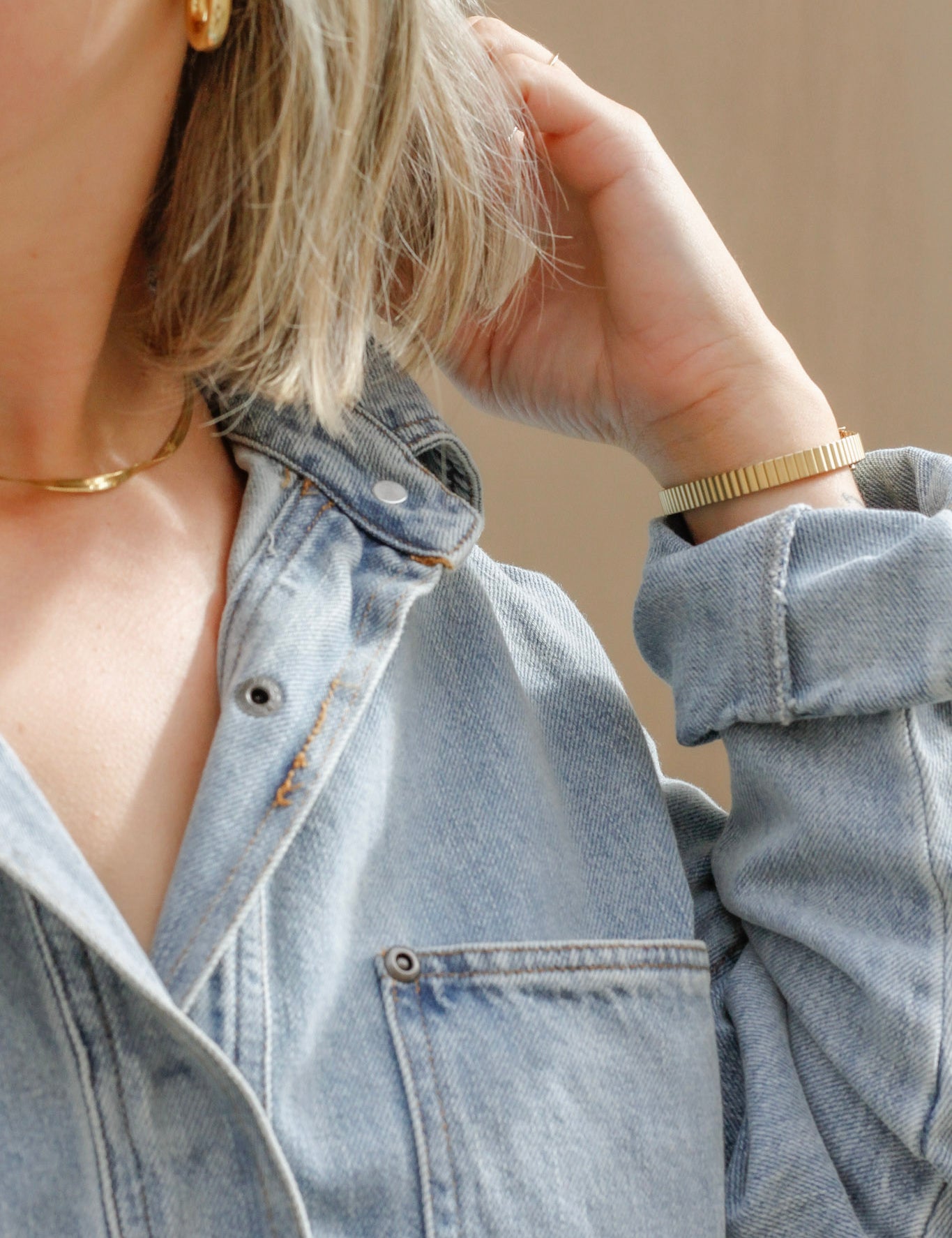 Julia Snap Button Jacket