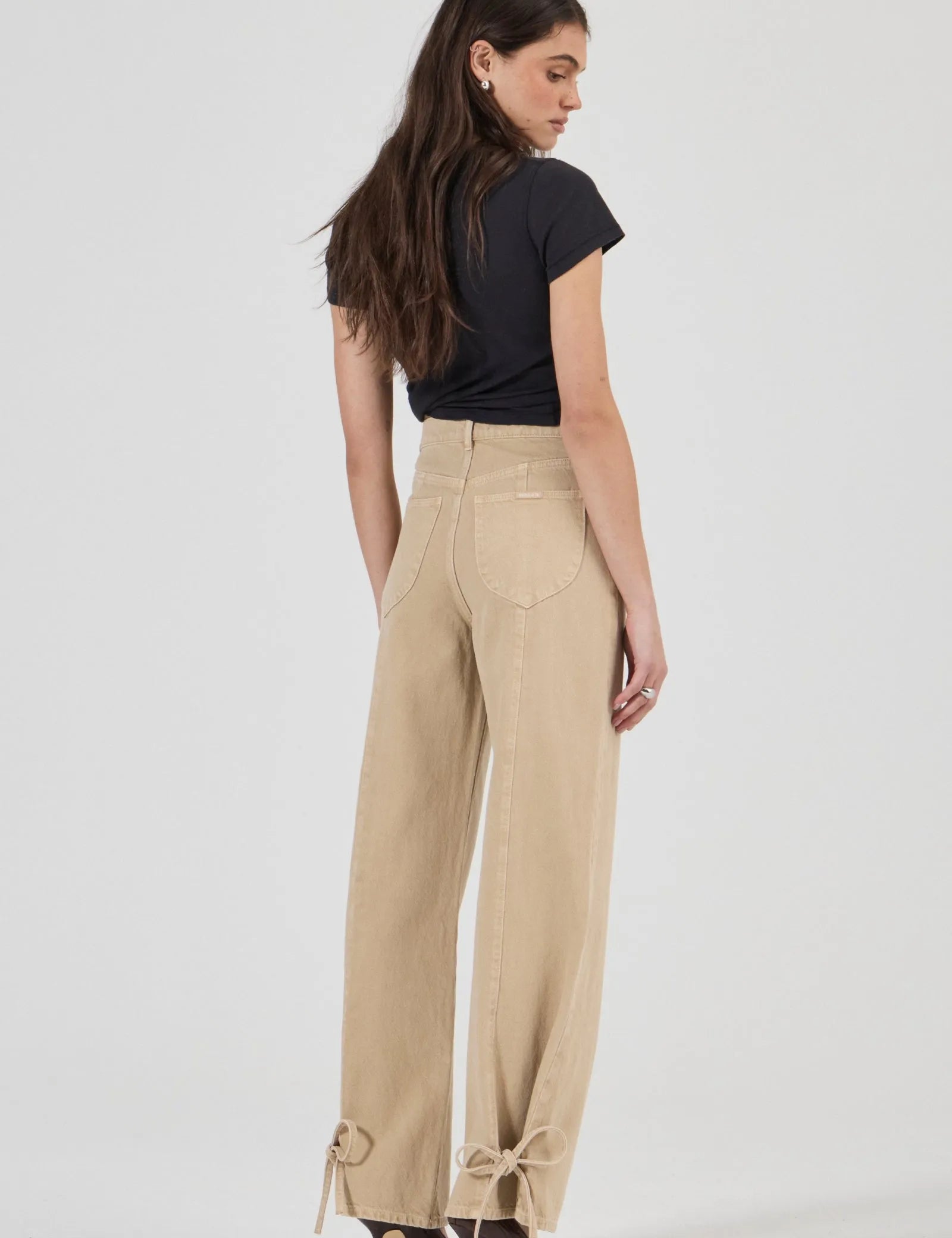 Rollas Relaxed Sailor Long Tie Dune