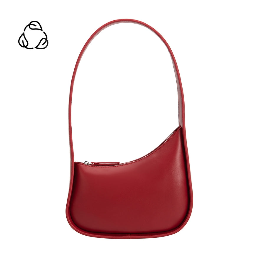Melie Bianco Willow Red Recycled Vegan Shoulder Bag
