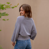Ford 3/4 Sleeve Knitted Top