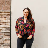 Among the Stars Button Down