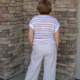 Juniper Short Sleeve Sweater by Elan