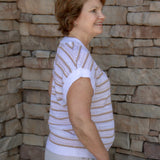 Juniper Short Sleeve Sweater by Elan