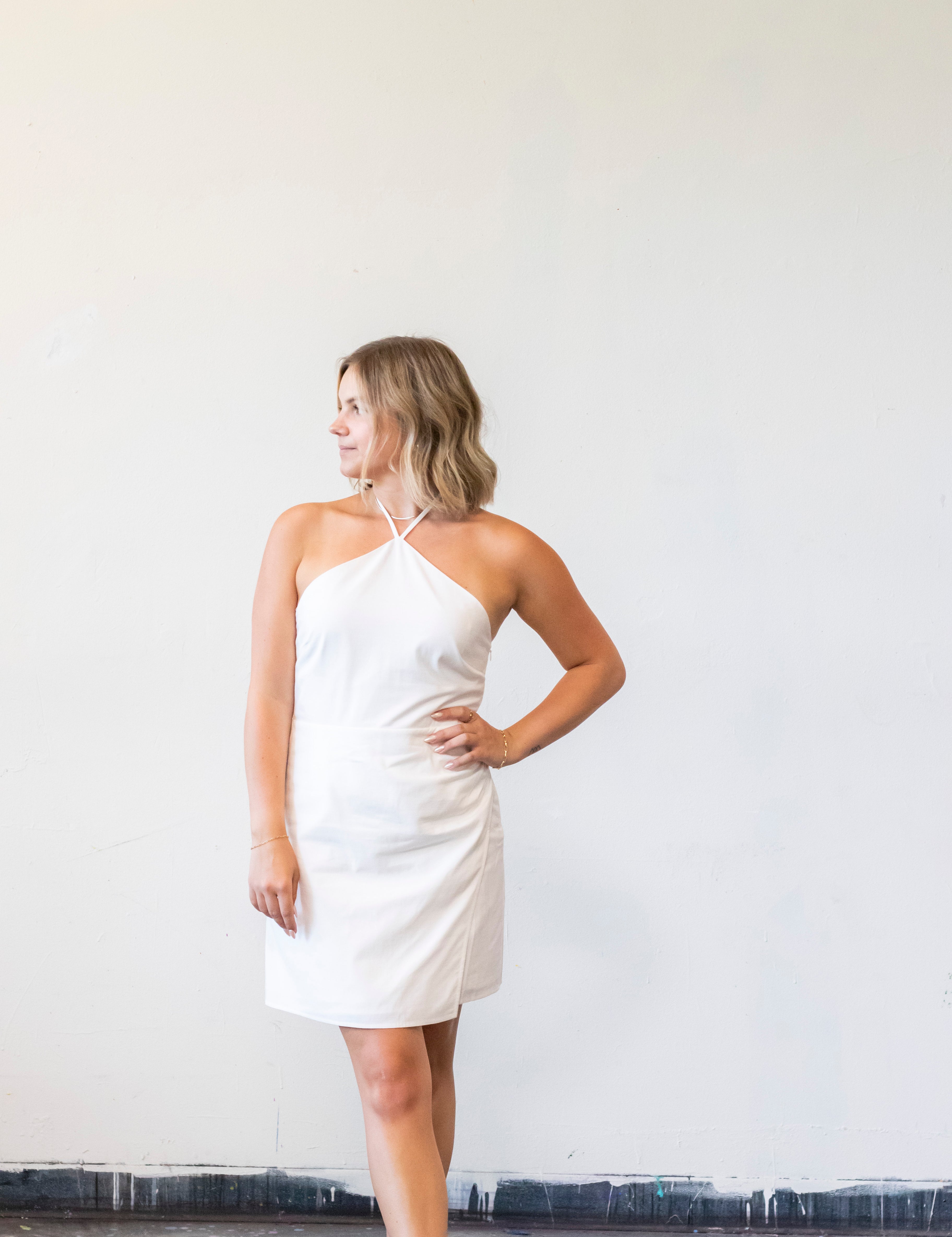 Sophie Rue Mini Halter Dress