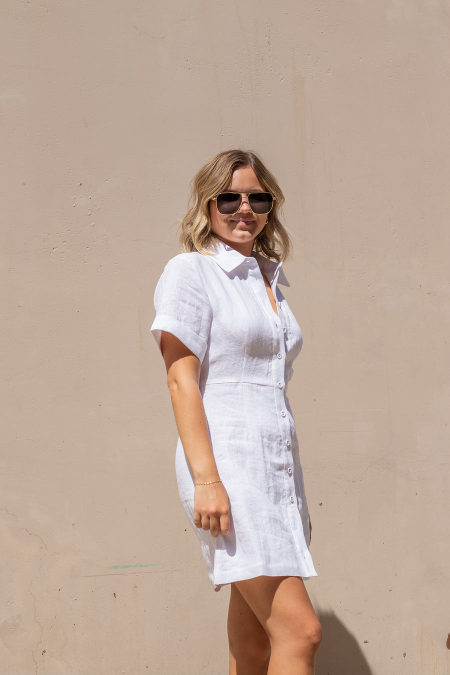 Sophie Rue Mini Button Down Dress