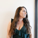Calla Green Midi Dress