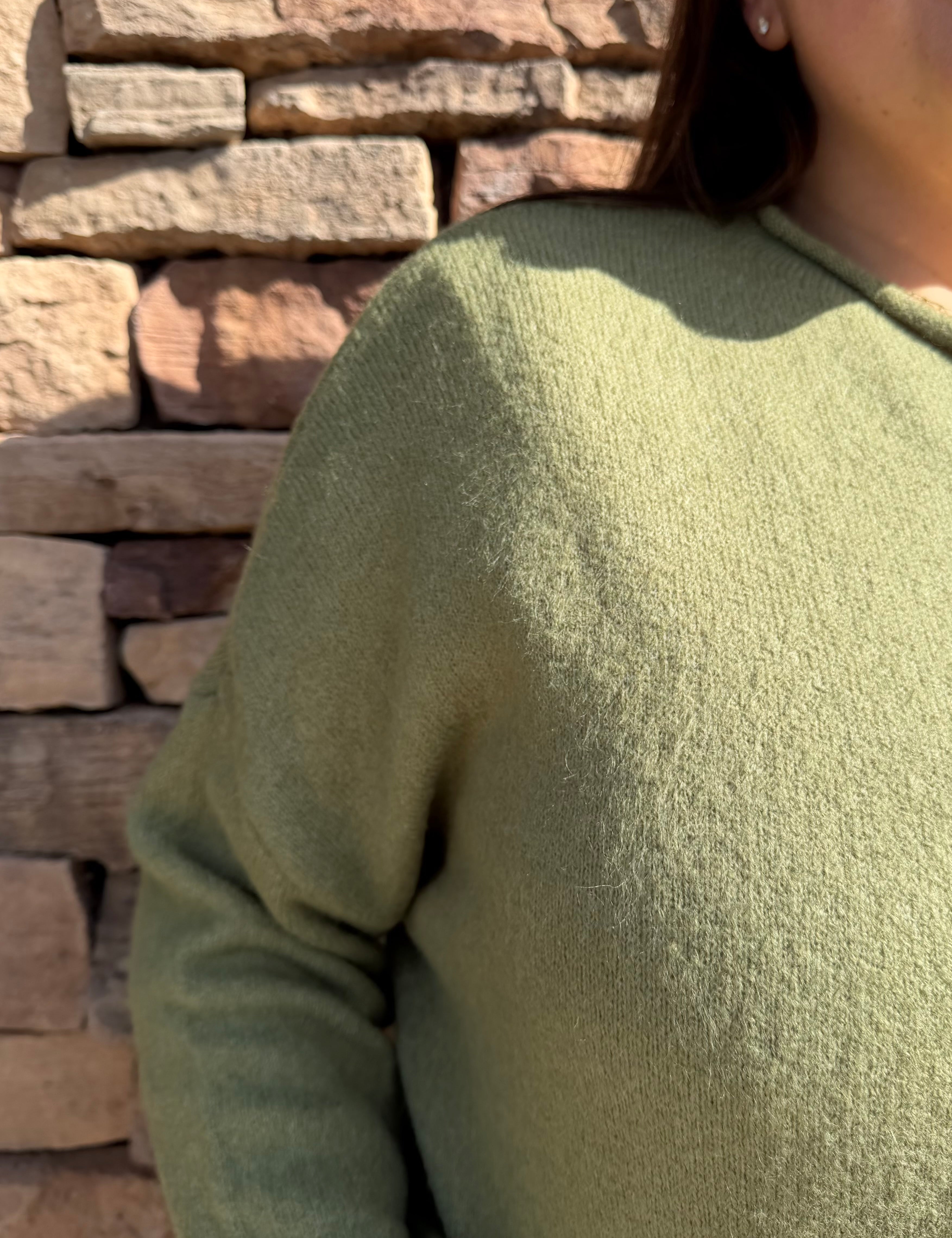 Maiven Cardigan - Sage Green