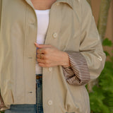 Elora Short Trench Coat