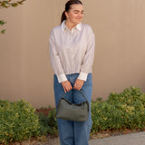 Mary Color Block Stripe Button Down