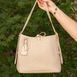 Melie Bianco Thalia Bone Tote Bag