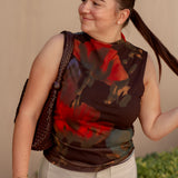 Oasis Mesh Floral Top