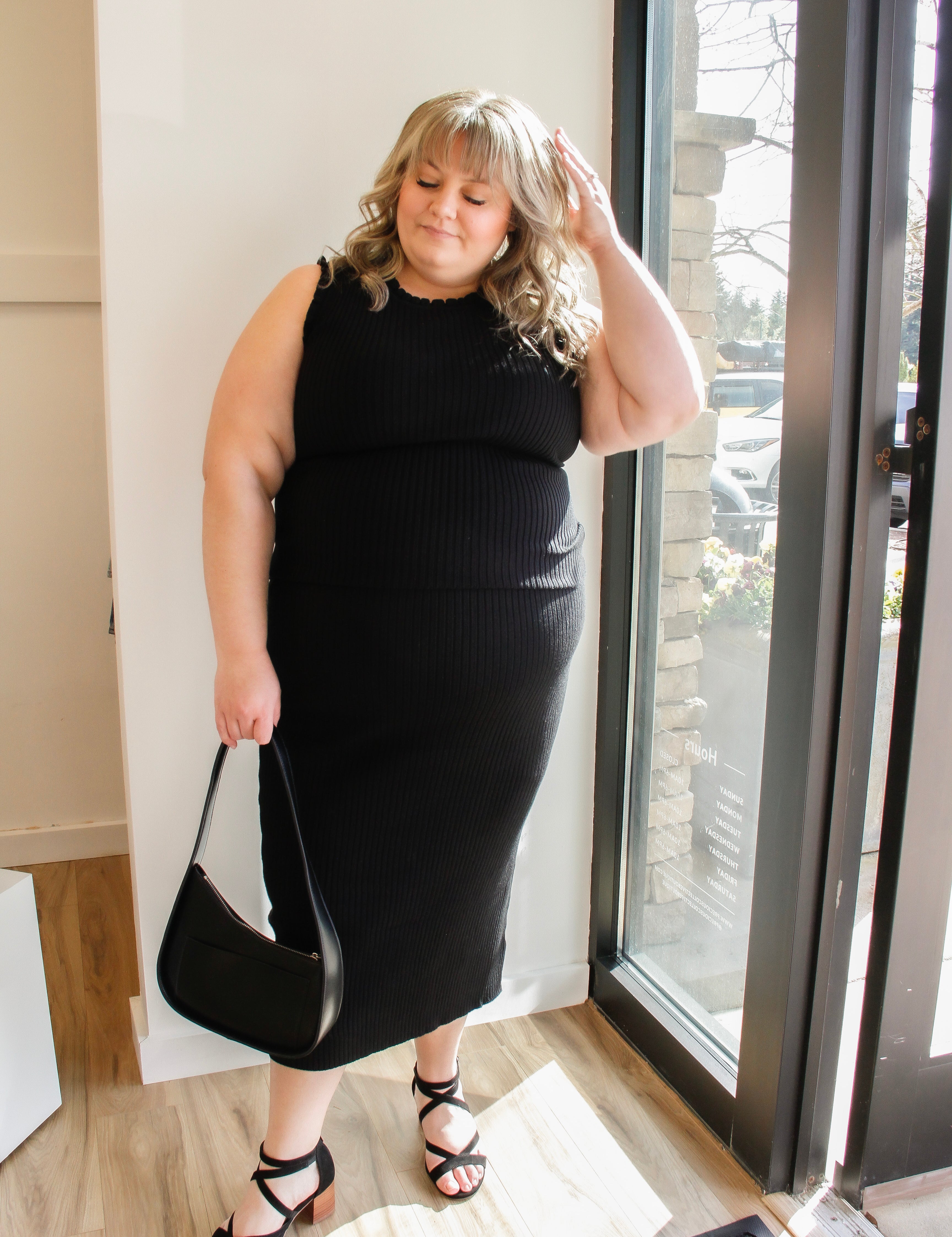 Just for Fun Midi Bodycon Skirt