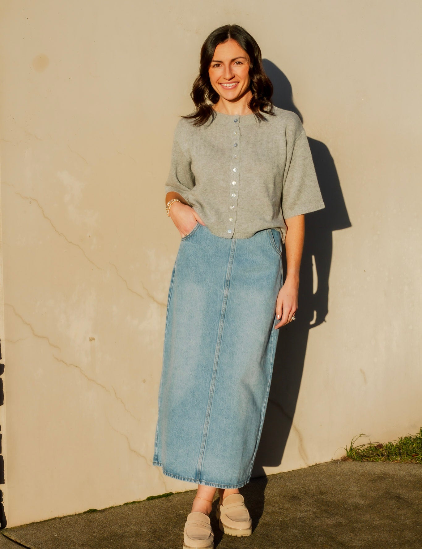 Rollas Charlie Maxi Skirt