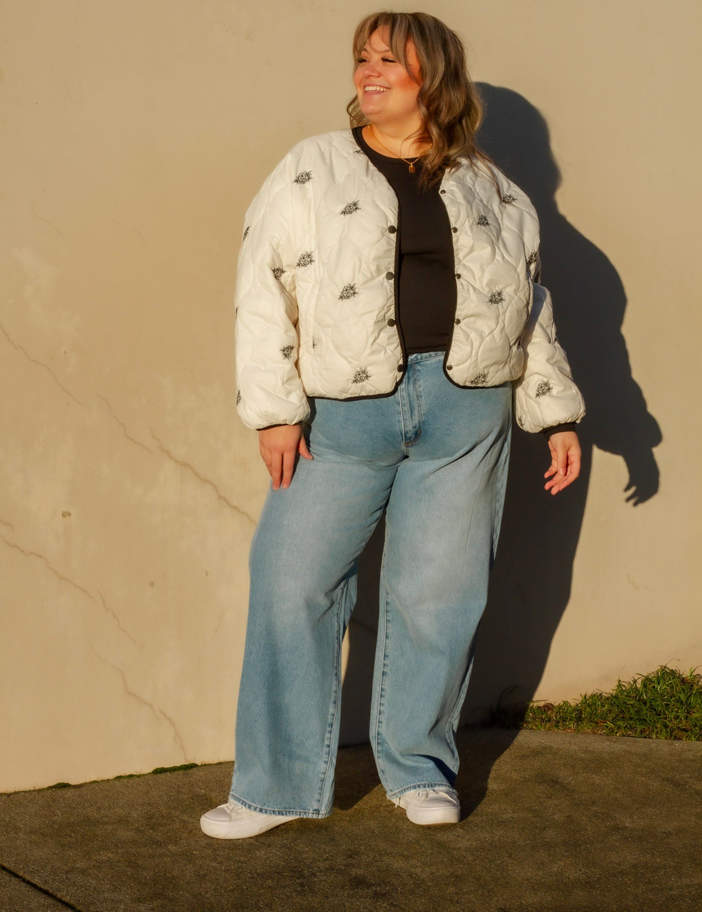 Jenny Floral Puffer
