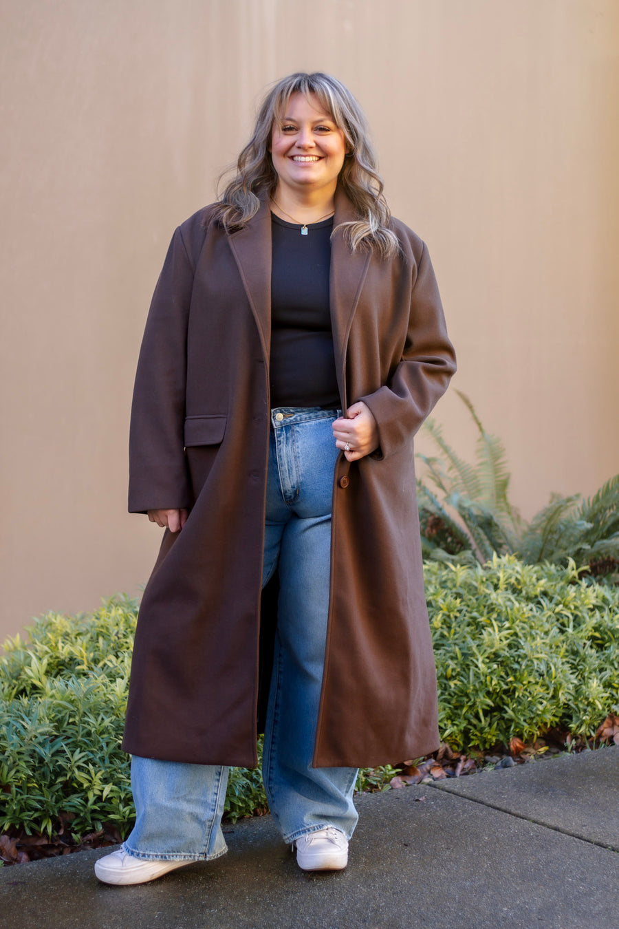 Dolce Wool Blend Coat