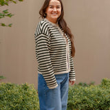 Cabin Cardi in Hunter Green