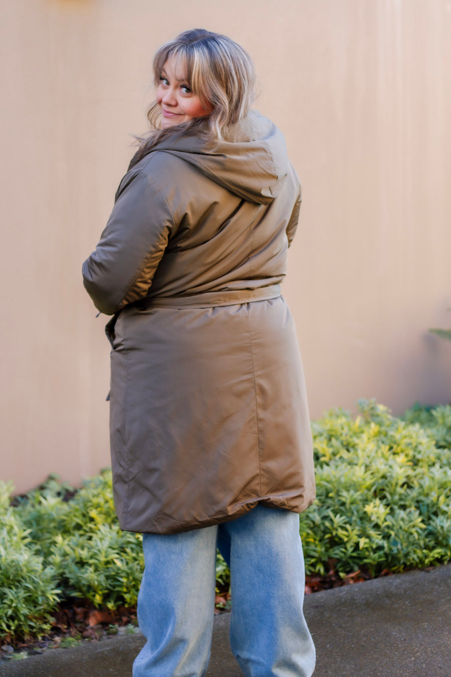 Puffer Trench Coat (XS-3X)