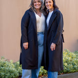 On the Go Knit Trench