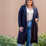 On the Go Knit Trench