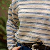 Belle Knit Sweater in Blue