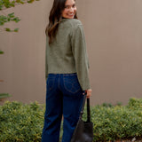 Sprinkle Sweater in Olive