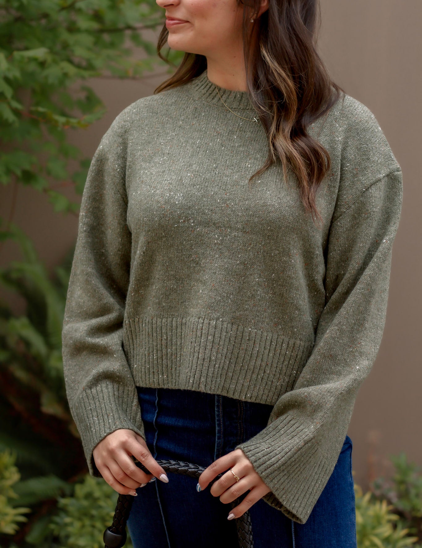 Sprinkle Sweater in Olive