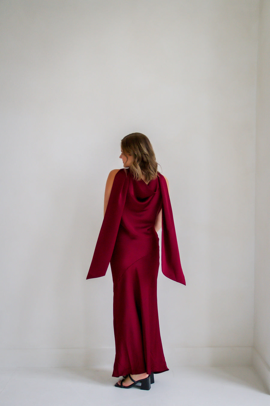 Cabaret Cowl Maxi Dress