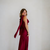 Cabaret Cowl Maxi Dress