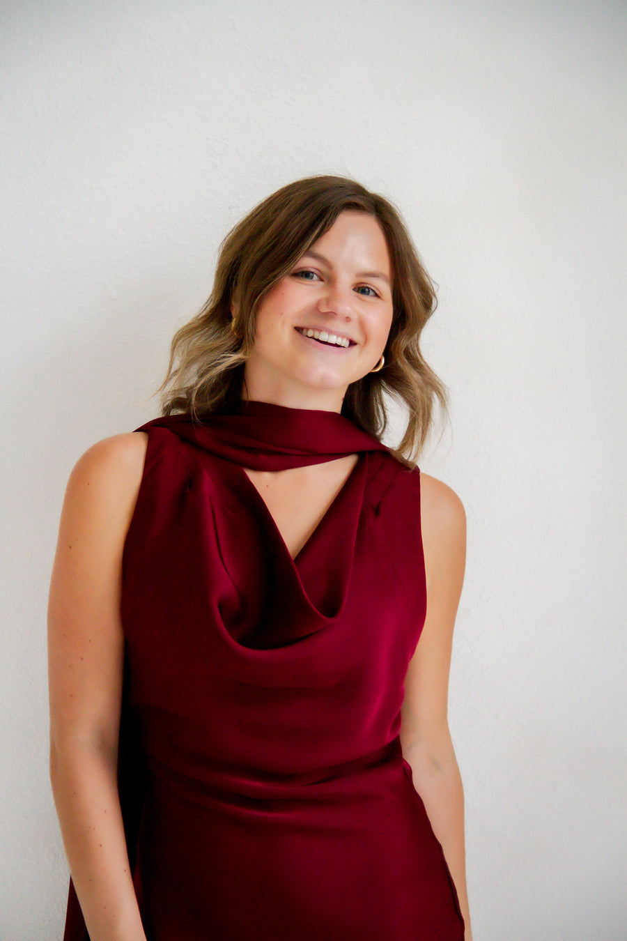 Cabaret Cowl Maxi Dress