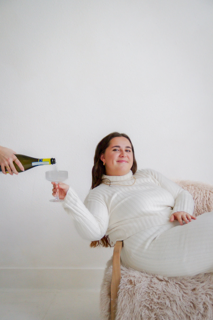 Cosette Turtleneck Rib Sweater