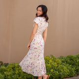 Flower Fields Midi Dress