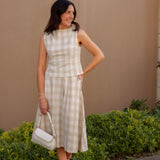Josephine Gingham Skirt