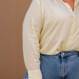 Dana Button Down in Lemon