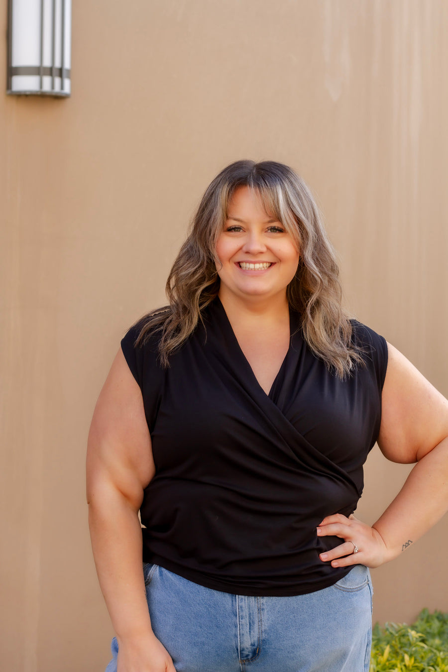 Drapey Wrap Top