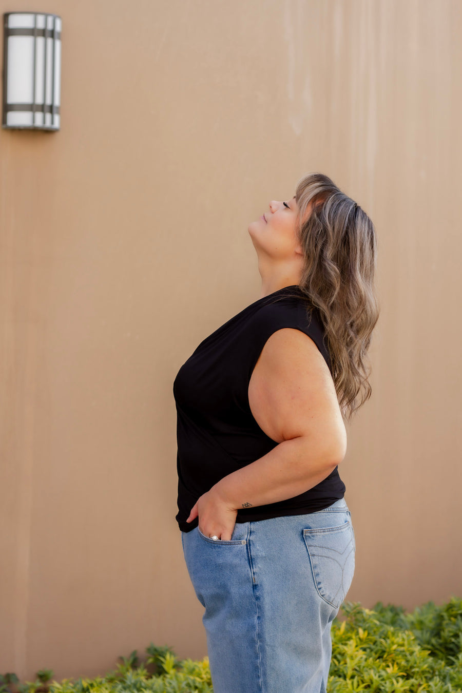 Drapey Wrap Top