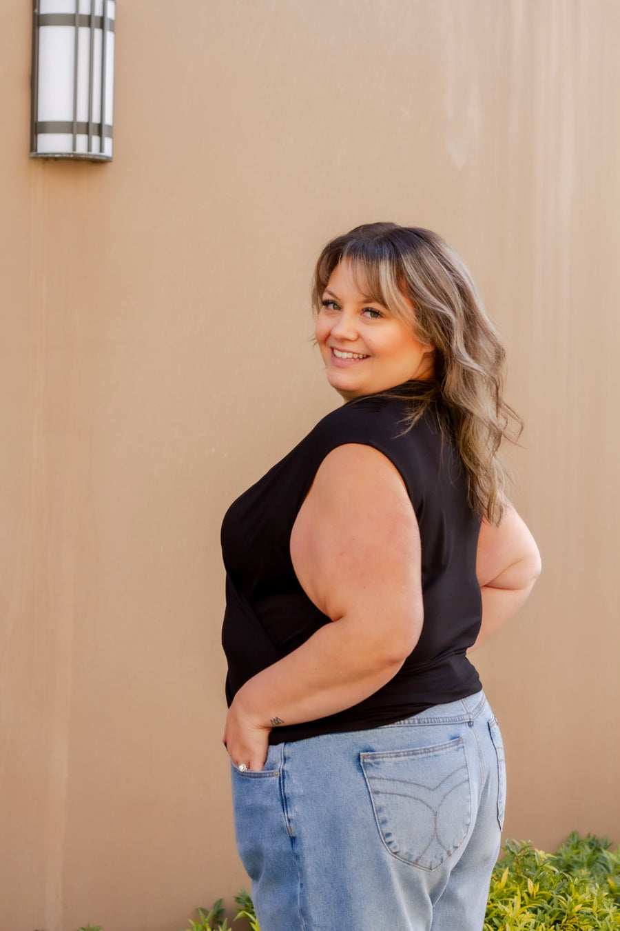 Drapey Wrap Top