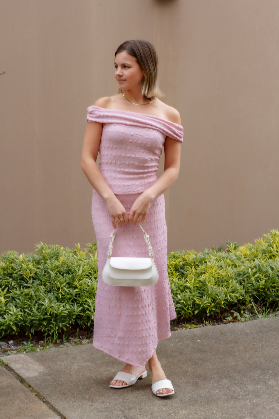 Jackie Textured Knit Skirt