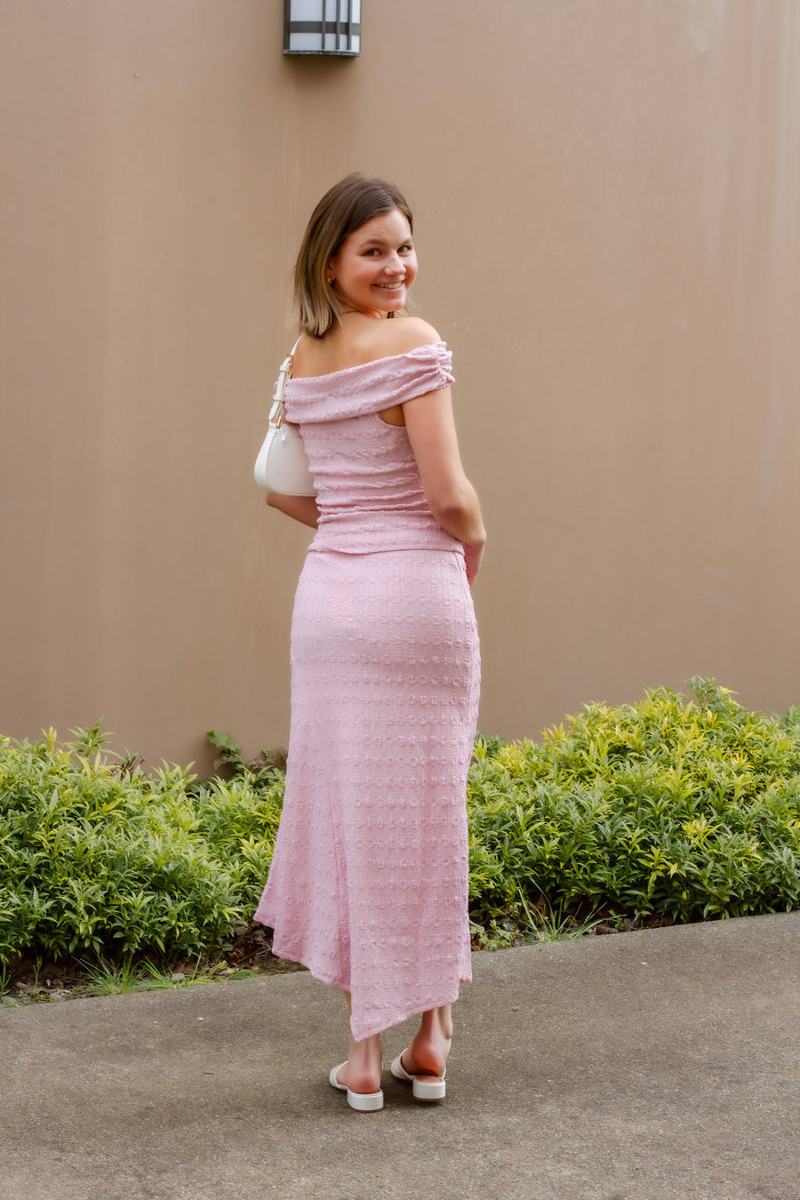 Jackie Textured Knit Skirt