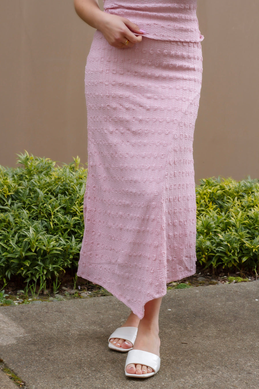 Jackie Textured Knit Skirt