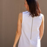 Rollas Shift Dress - Vintage White