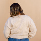 Bow Front Sweater Top