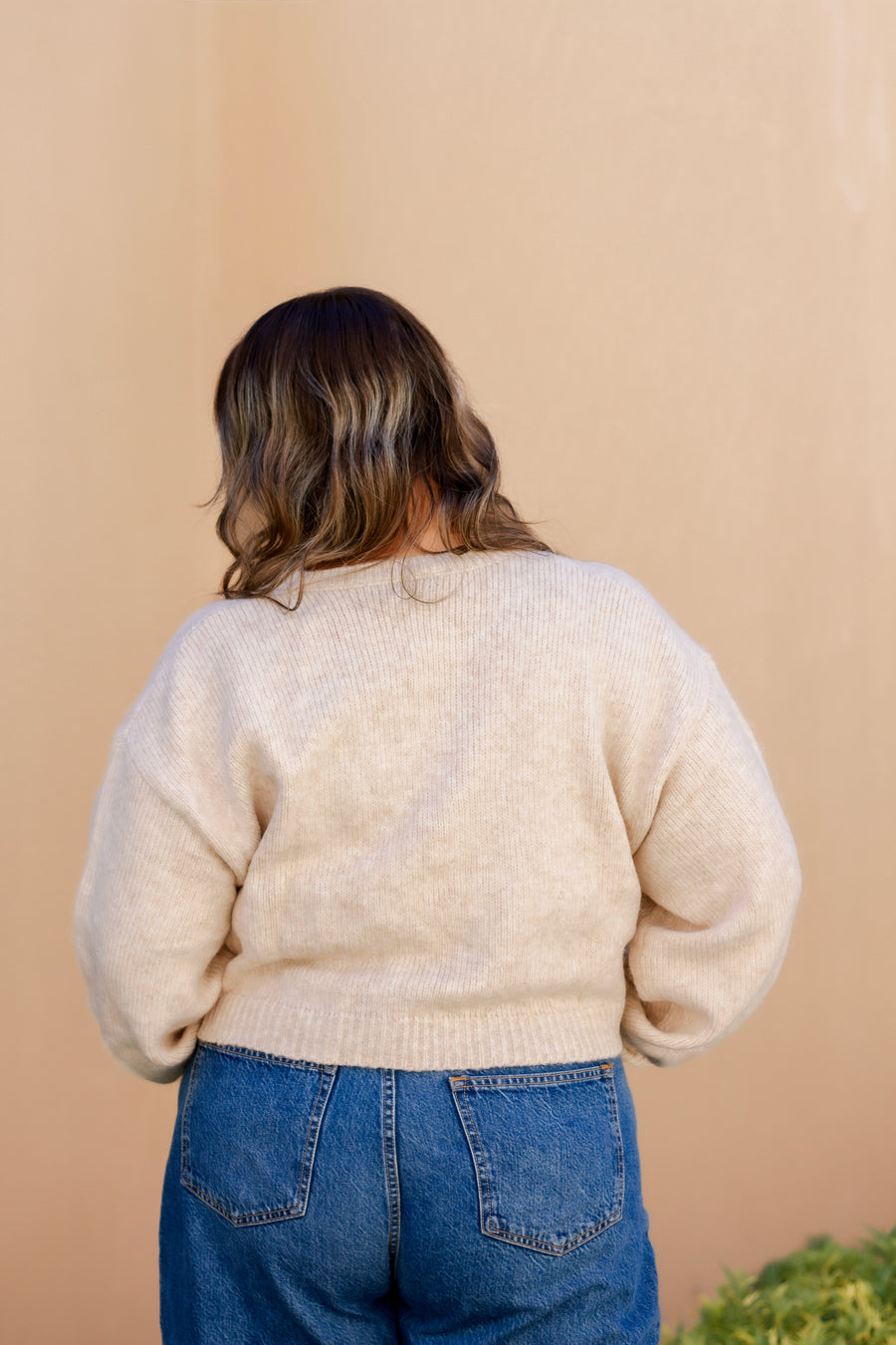 Bow Front Sweater Top