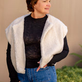 Elsa Faux Shearling Vest